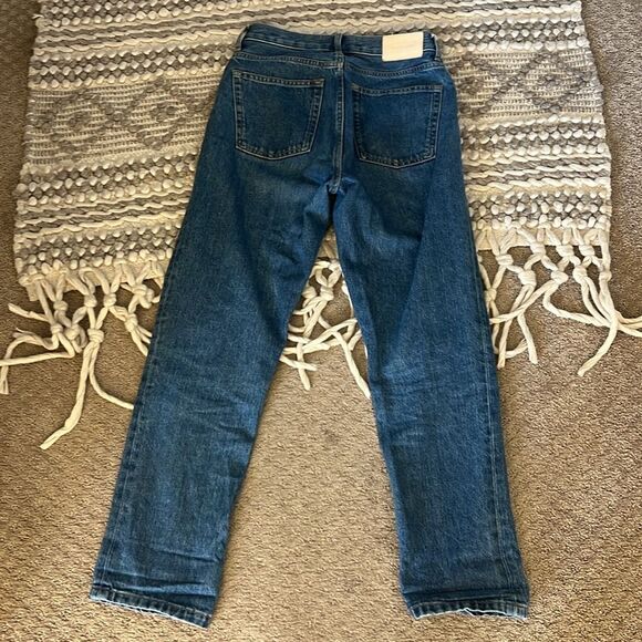 Everlane The Cheeky Ankle Blue Denim Jeans 25 - Picture 9 of 10